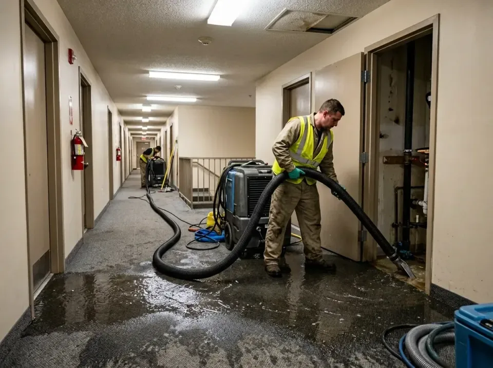 multi-unit-apartment-hallway-f-005 — frequently asked questions, Emergency Burst Pipe Water Extraction & Removal in Willis,…